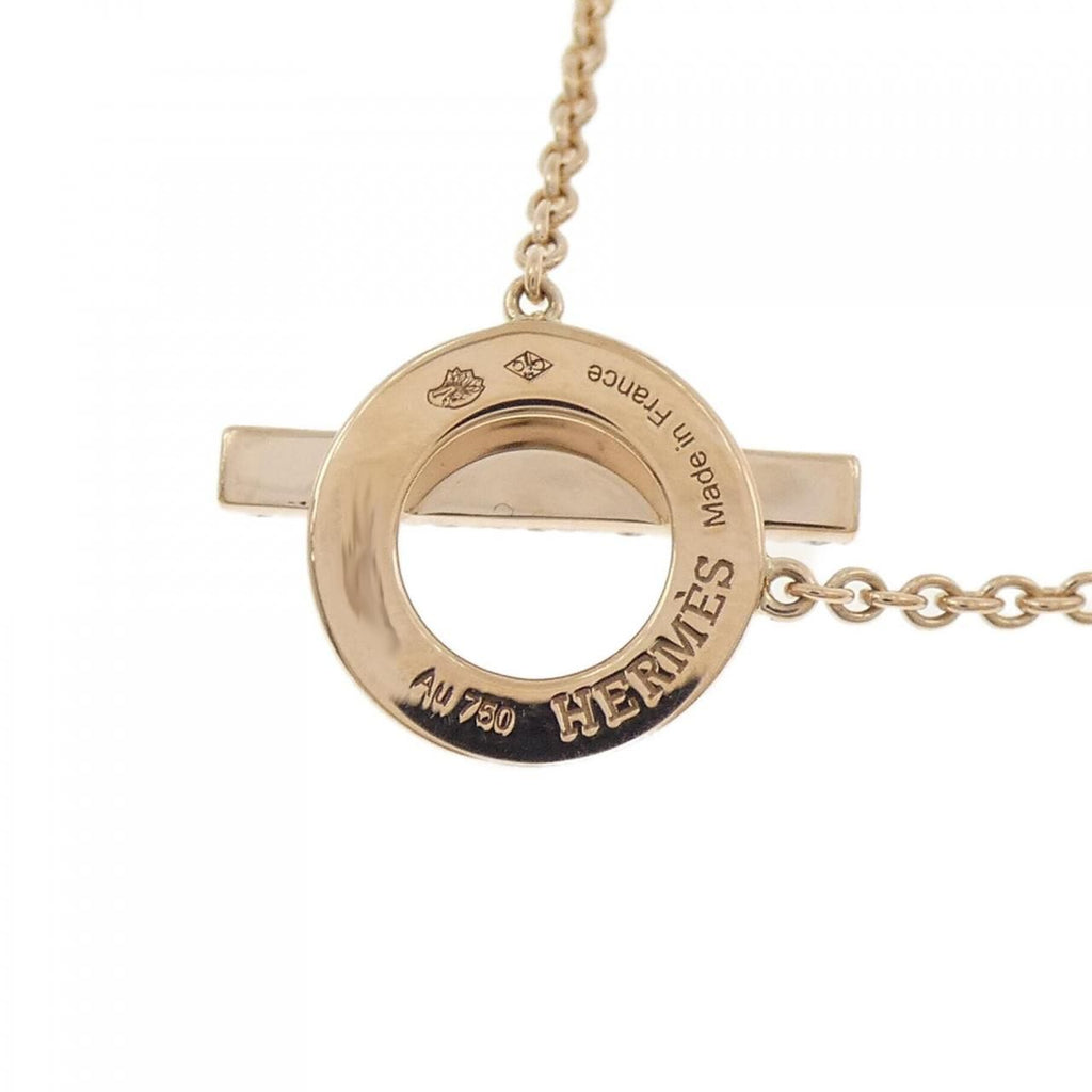 Hermes Finesse Necklace Gold — view 4