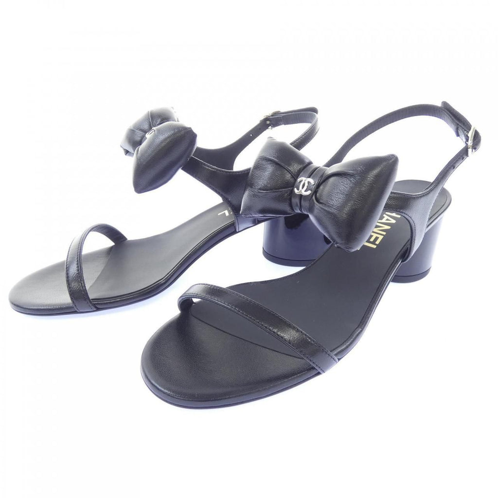 Chanel Sandals Black — view 3