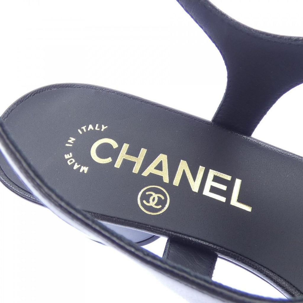 Chanel Sandals Black — view 6