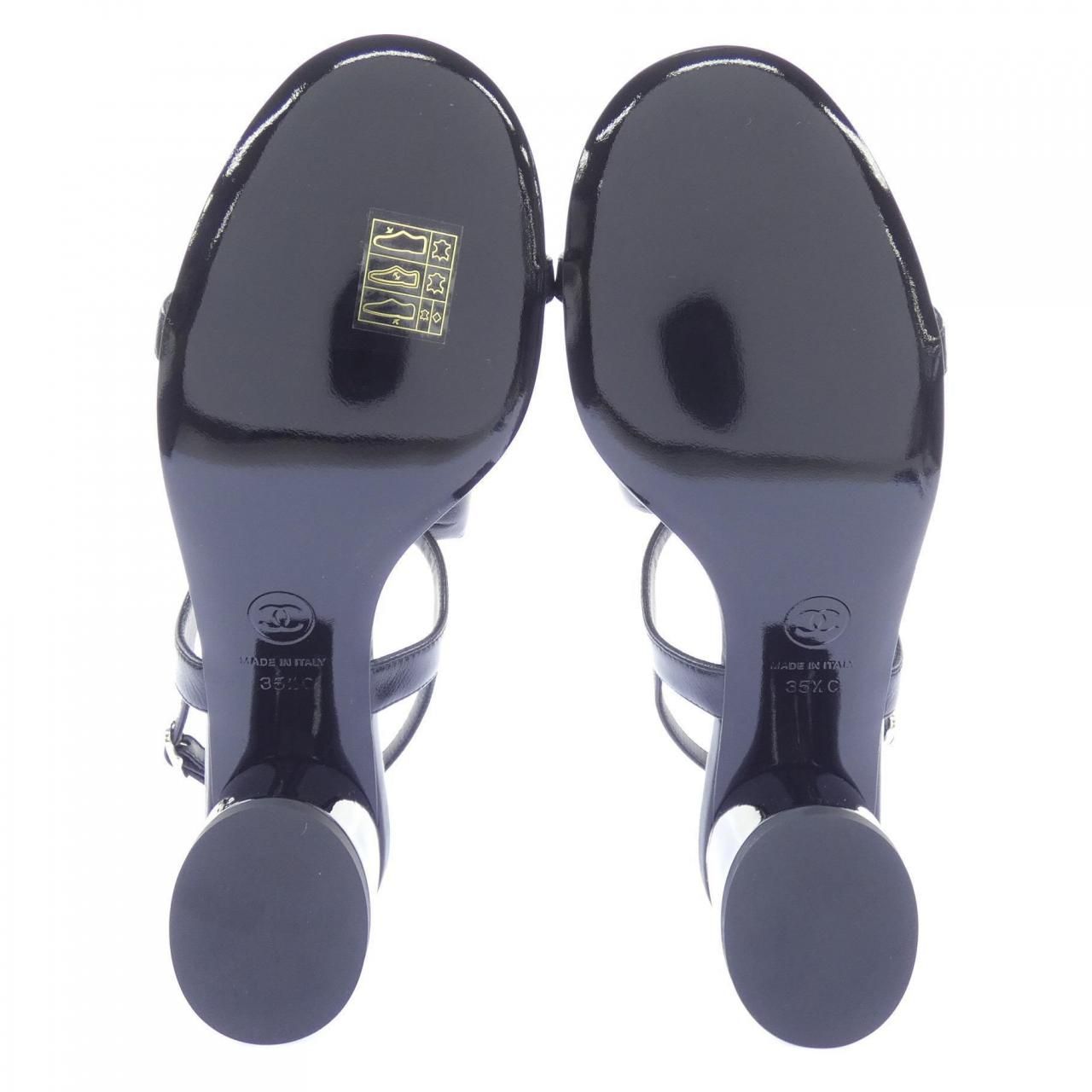 Chanel Sandals Black — view 4