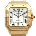 Cartier Santos de Cartier LM YG Automatic Winding Watch