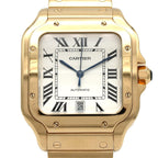 Cartier Santos de Cartier LM YG Automatic Winding Watch