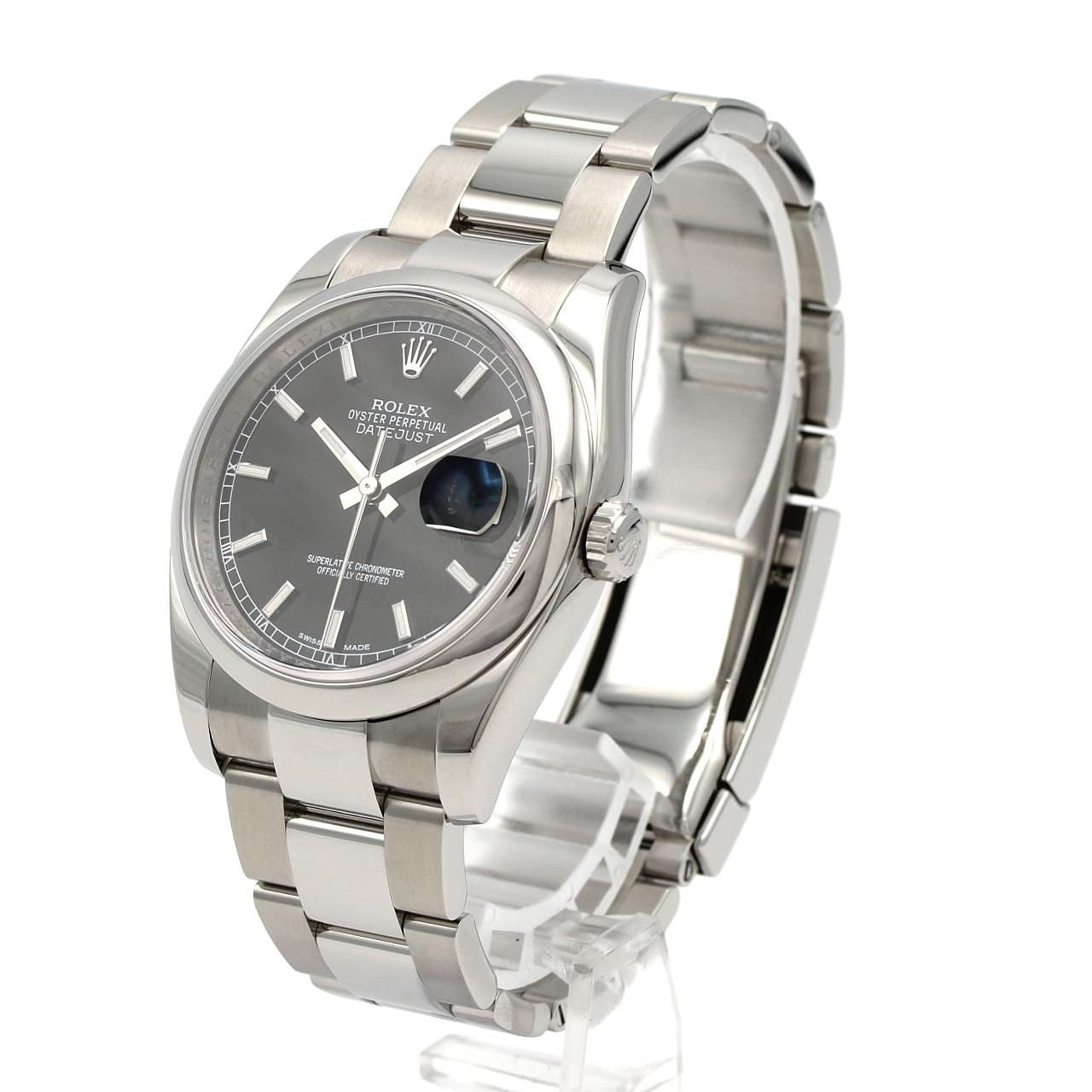 Rolex Datejust SS Automatic Winding Number Watch — view 2