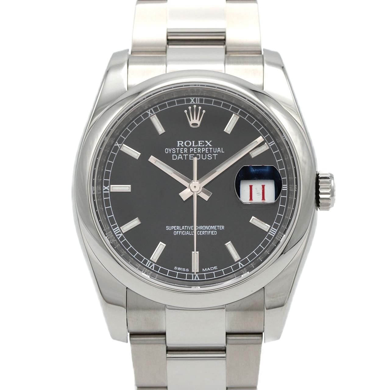 Rolex Datejust SS Automatic Winding Number Watch