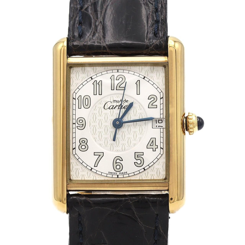 Cartier Must Tank Date LM Quartz Watch