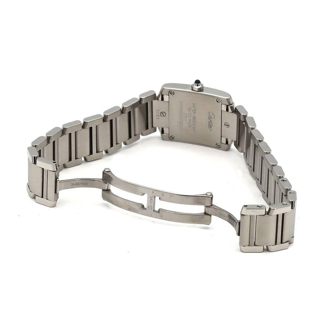 Cartier Tank Francaise SM SS Quartz Watch — view 6