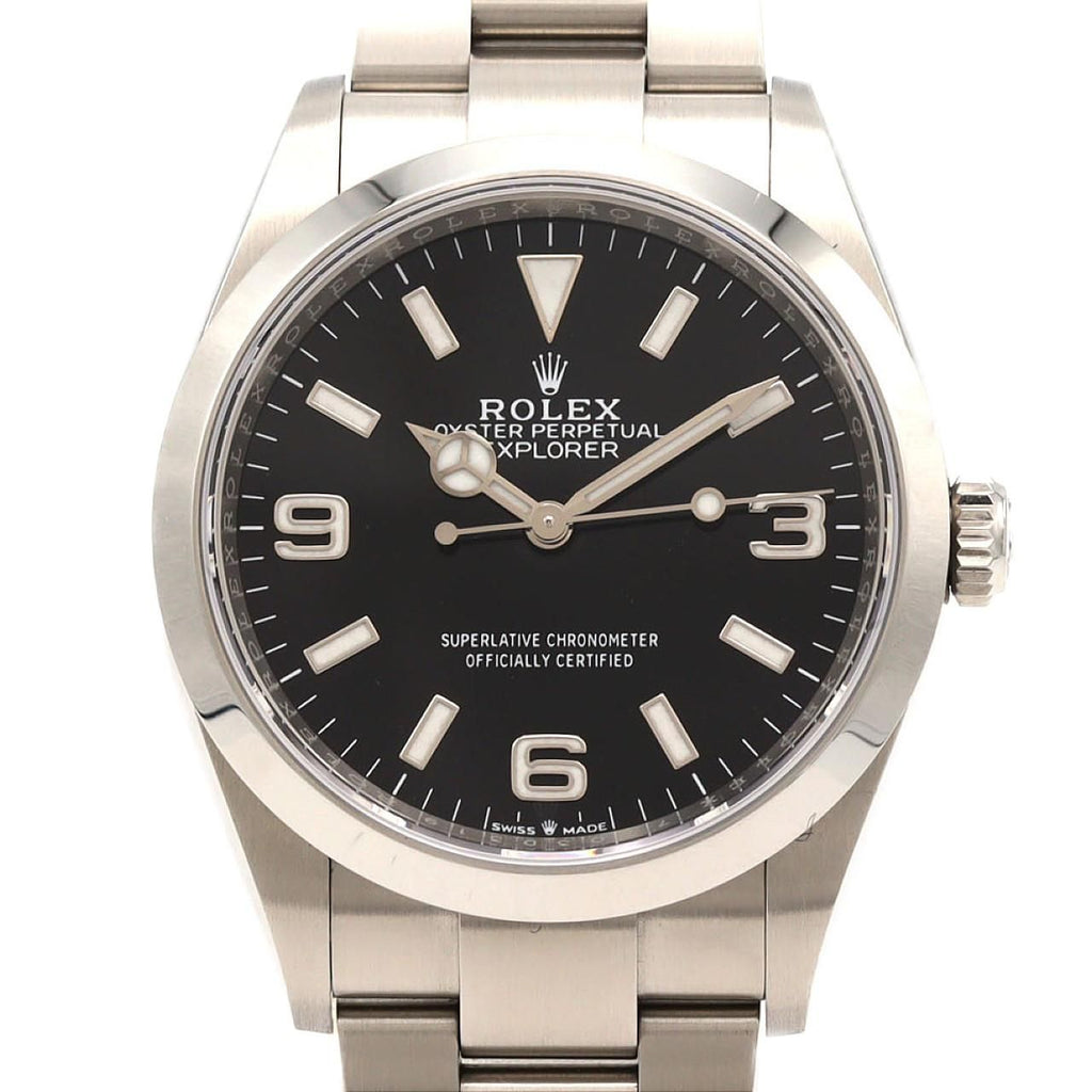 Rolex Explorer I SS Automatic Winding Watch