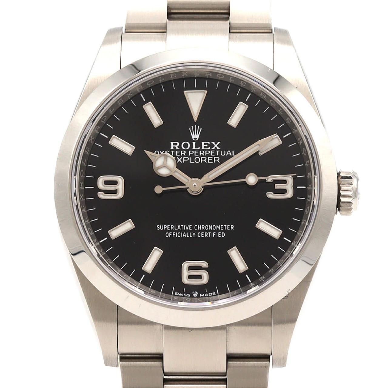 Rolex Explorer I SS Automatic Winding Watch