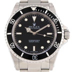 Rolex Submariner Non Date SS Automatic Winding Number Watch