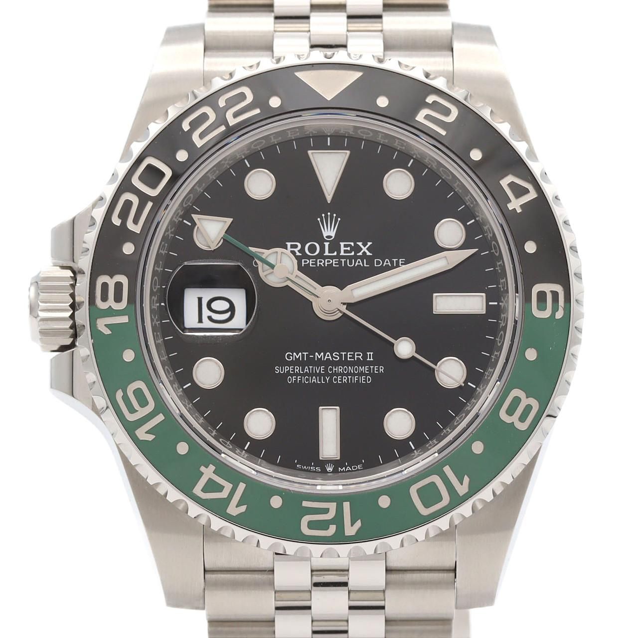 Rolex GMT Master II 5 SS Automatic Winding Watch