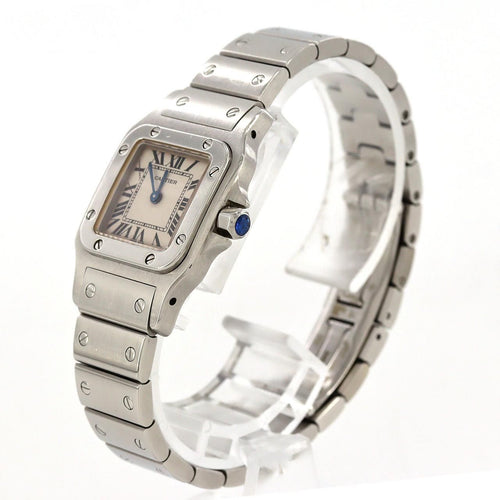 Cartier Santos Galbe SM SS Quartz Watch — view 2
