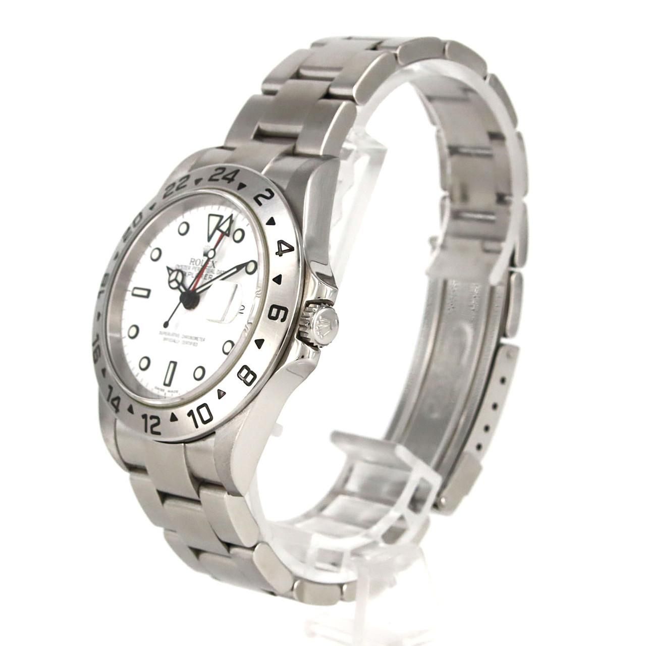 Rolex Explorer II SS Automatic Winding Number Watch — view 2