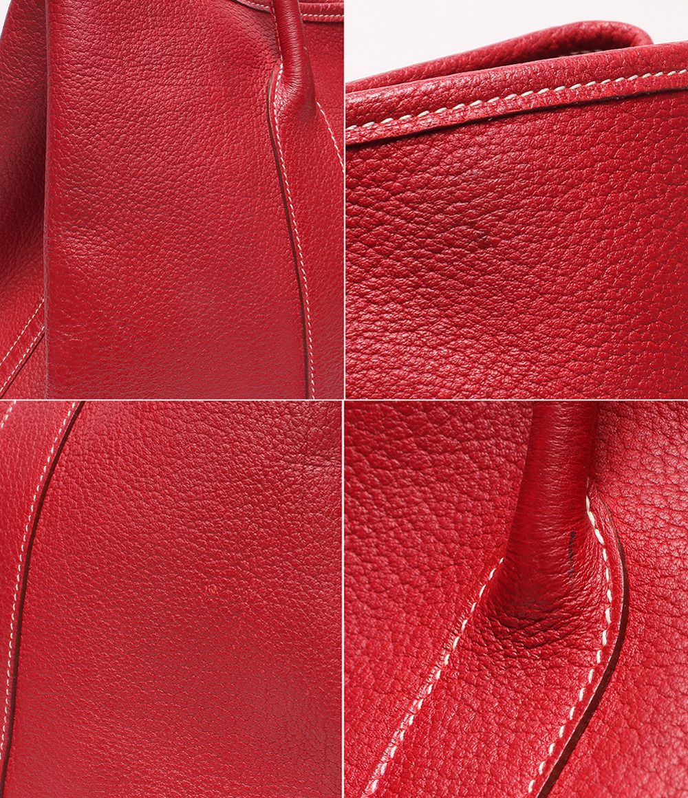 Hermes Tote Silver Garden Party PM — view 7