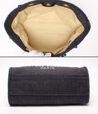 Chanel Chain Shoulder Bag Gold Deauville Line — view 3