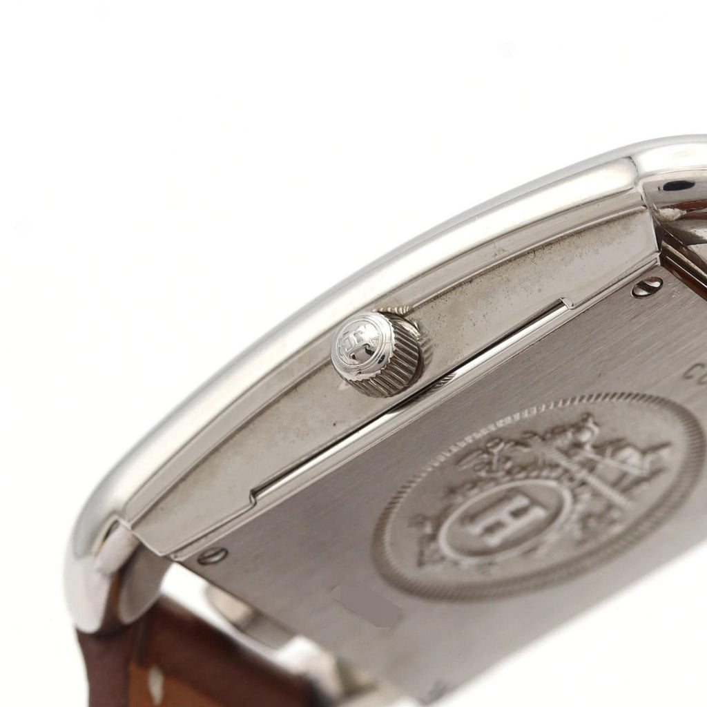Hermes Capecod Double Tour SS Quartz Watch — view 3