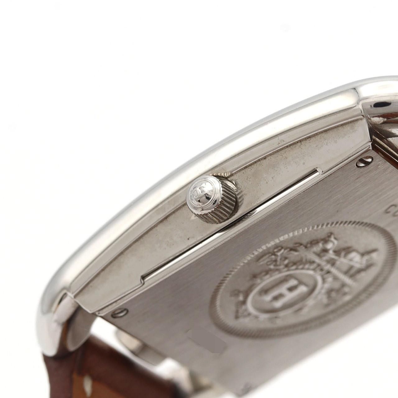 Hermes Capecod Double Tour SS Quartz Watch — view 3
