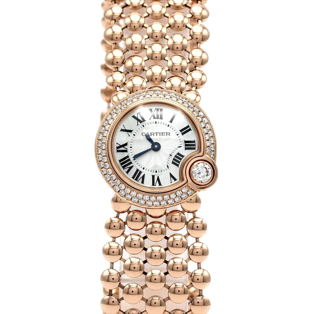 Cartier Baron Blanc PG RG Quartz Watch