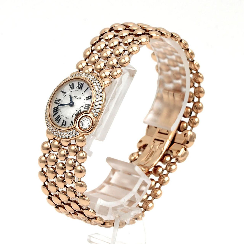 Cartier Baron Blanc PG RG Quartz Watch — view 2