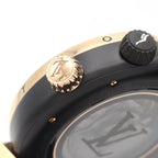 Louis Vuitton Tambour-o-tomatic Street Diver Black Blaze Ssxpg Automatic — view 3