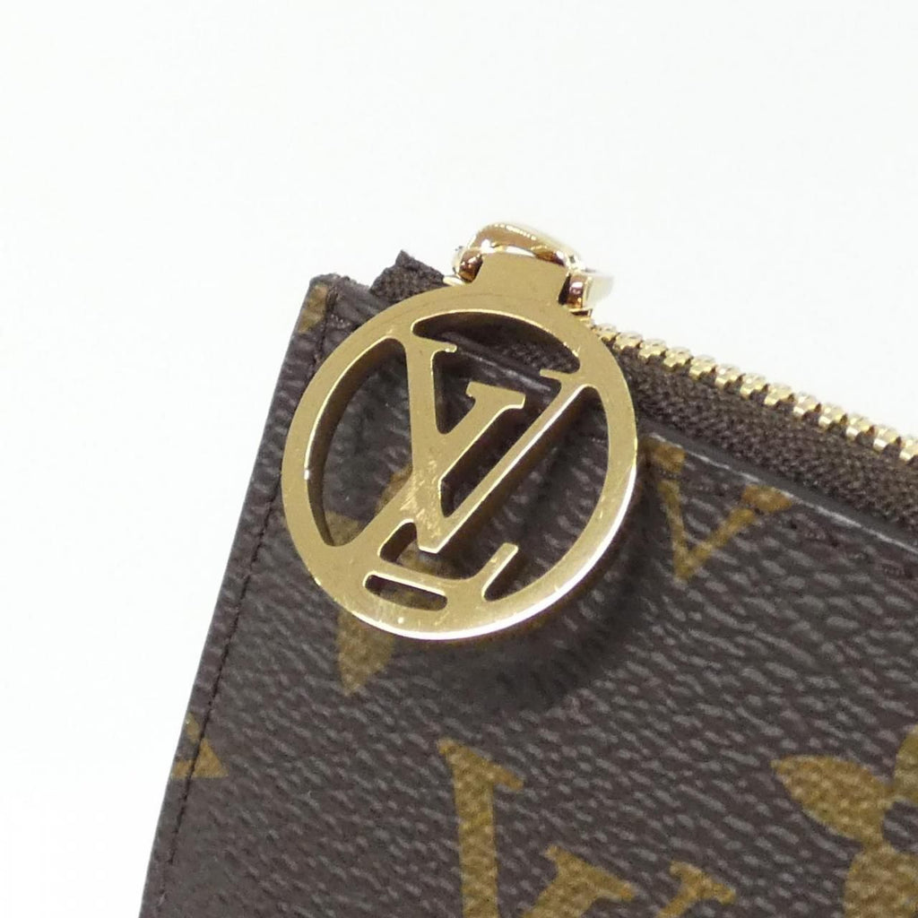 Louis Vuitton Monogram Card Case Holder Romy Coin — view 3