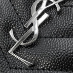 Saint Laurent Paris Bifold Wallet Stitch Compact Leather Black — view 7