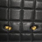 Saint Laurent Paris Chain Wallet le Maillon Lambskin Black Shoulder — view 7