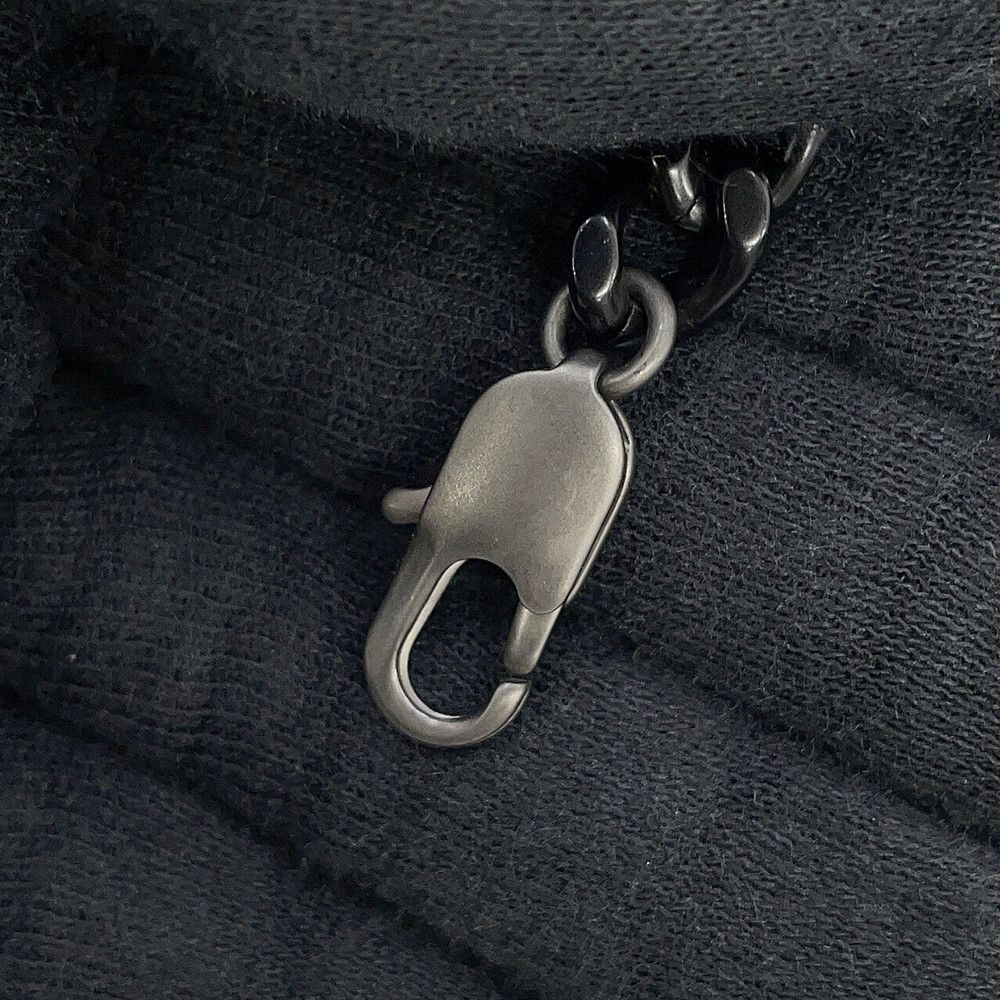 Saint Laurent Paris Chain Wallet Cassandra Leather Black Shoulder — view 9