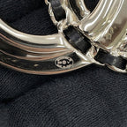 Chanel Brooch CC Logo Lambskin Faux Pearl Rhinestone — view 6