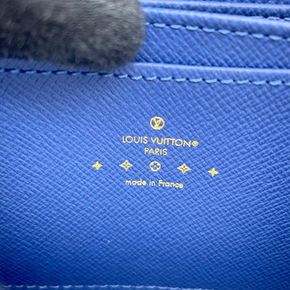 Louis Vuitton Coin Case Monogram Denim Zippy Purse — view 6