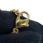 Dior Necklace Logo Metal Rhinestone — view 7