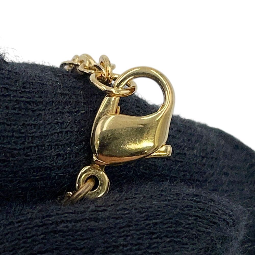 Dior Necklace Logo Metal Rhinestone — view 7