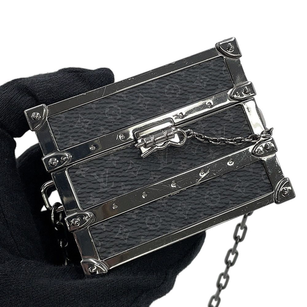 Louis Vuitton Earphones Case Monogram Reverse Airpods Pro Trunk Box Eclipse — view 6