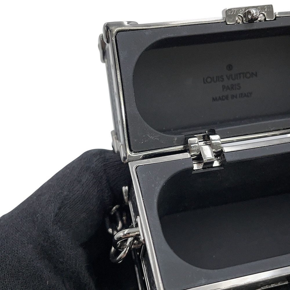 Louis Vuitton Earphones Case Monogram Reverse Airpods Pro Trunk Box Eclipse — view 9