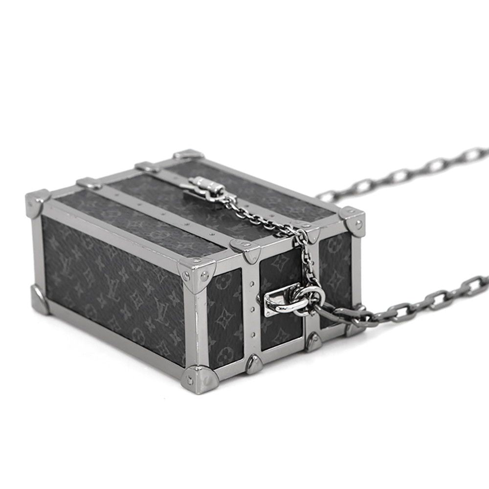 Louis Vuitton Earphones Case Monogram Reverse Airpods Pro Trunk Box Eclipse — view 2