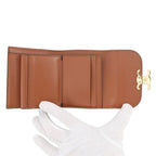 Celine Trifold Wallet Triomphe Compact Calf Leather Canvas — view 5