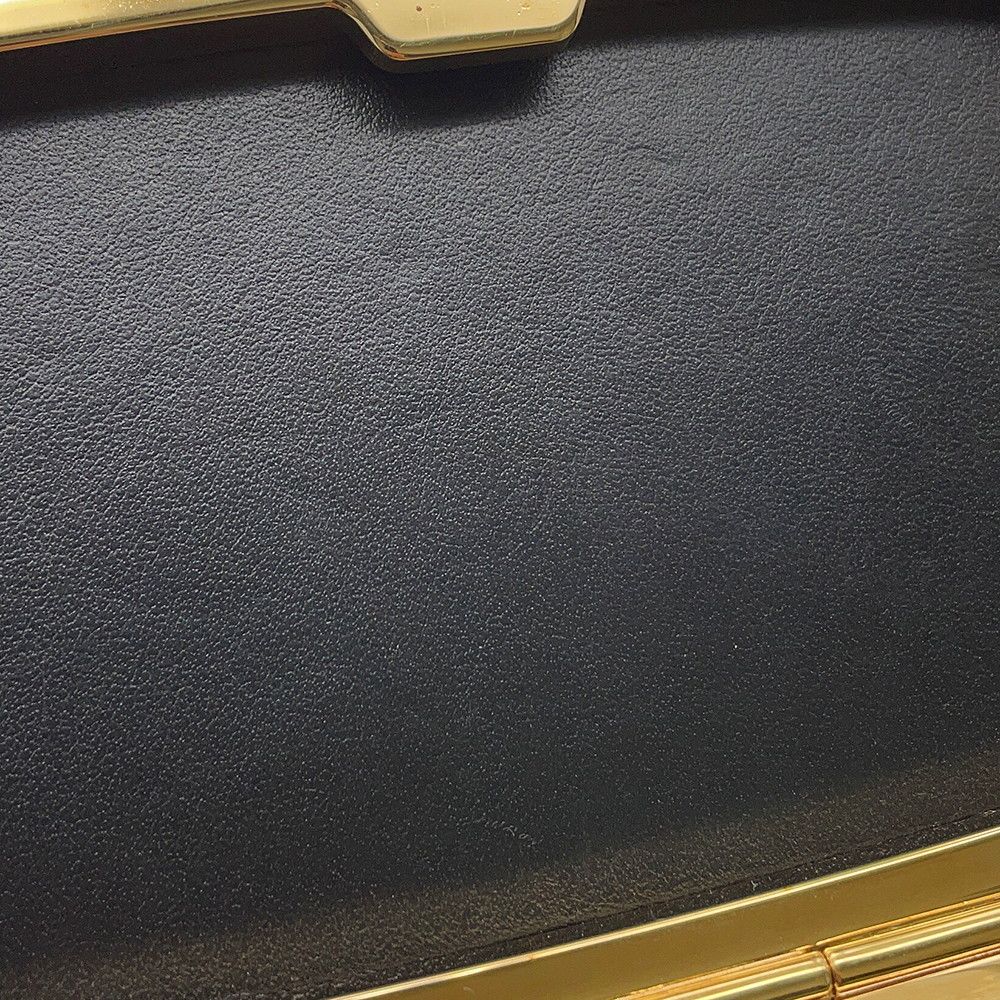 Chanel Chain Shoulder Bag CC Logo Quilted Vanity Lambskin Black — view 9