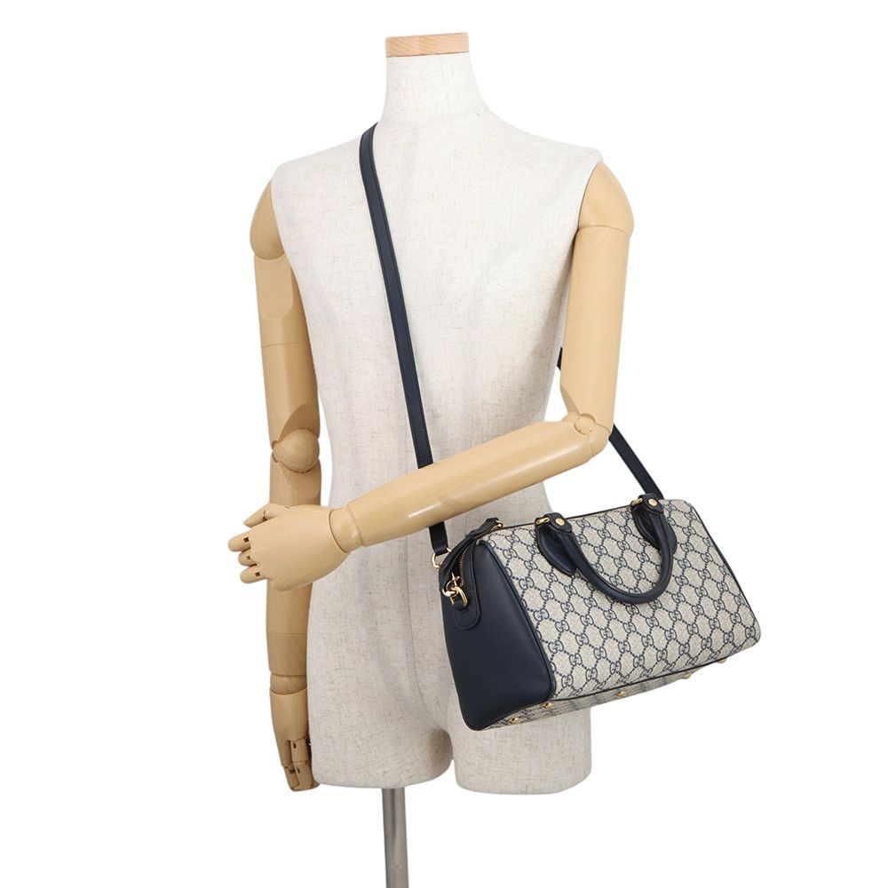 Gucci GG Supreme Leather Boston Bag 2-Way — view 4