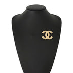 Chanel Brooch CC Logo Metal 26 — view 4