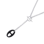 Hermes Necklace Chaine D'ancre Buffalo Horn