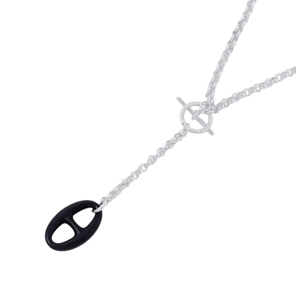 Hermes Necklace Chaine D'ancre Buffalo Horn — view 3