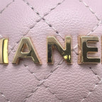 Chanel Bag Charm Mini Logo Lambskin — view 9