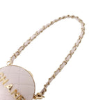 Chanel Bag Charm Mini Logo Lambskin — view 4