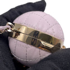 Chanel Bag Charm Mini Logo Lambskin — view 6