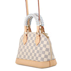 Louis Vuitton Handbag Damier Azur Alma BB Bag Lace Up Handle — view 2