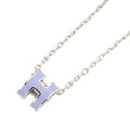 Hermes Necklace Mini Pop Lila Silver Hpop