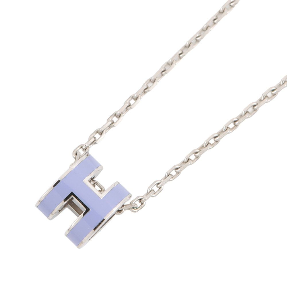 Hermes Necklace Mini Pop Lila Silver Hpop — view 3