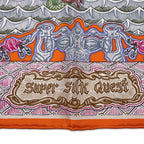 Hermes Scarf Carre 90 Super Silk Quest — view 2