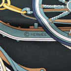 Hermes Scarf Carre 90 Stately Wheels Silk — view 4