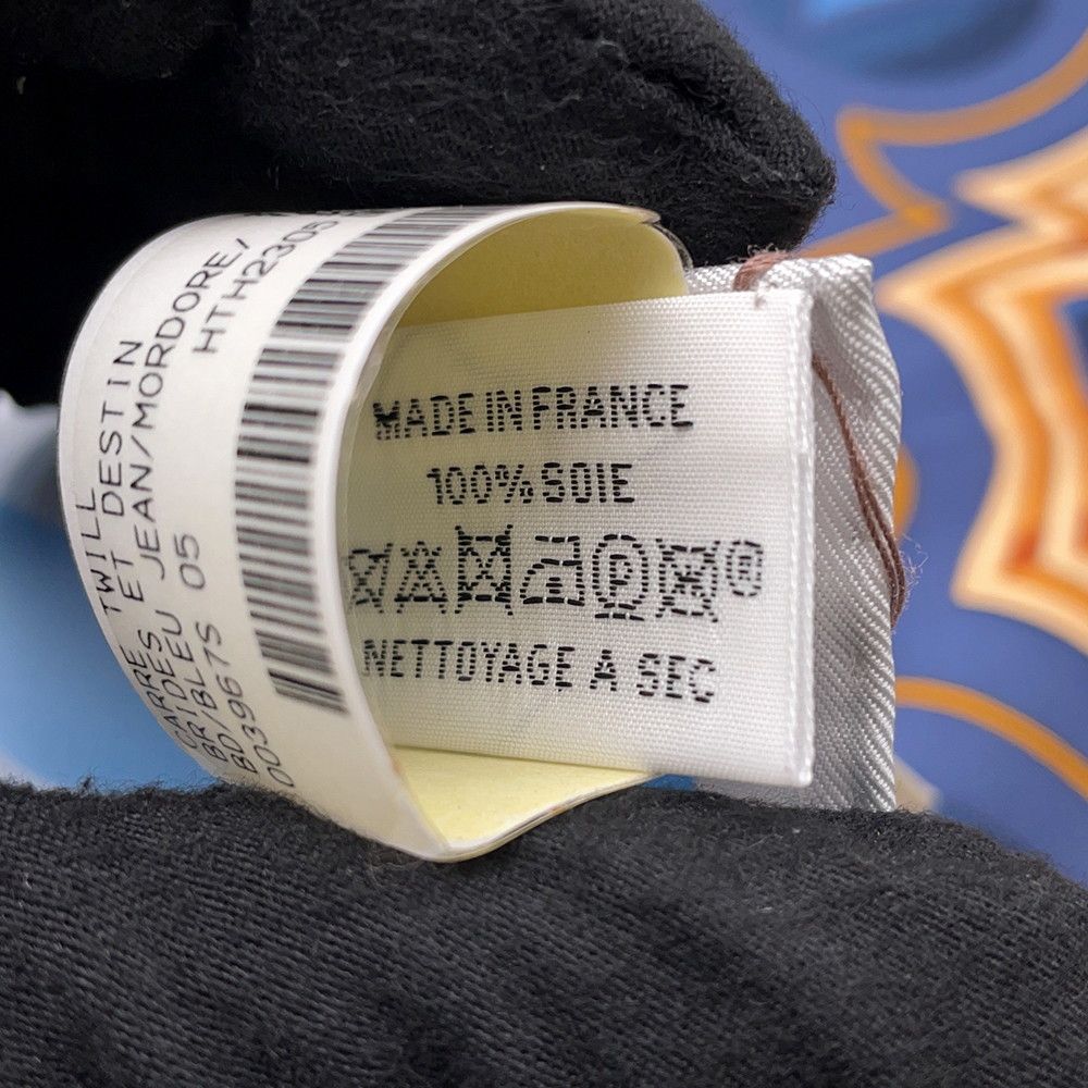 Hermes Scarf Carre 90 Brid Destin Silk — view 4