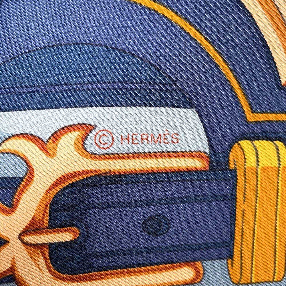 Hermes Scarf Carre 90 Brid Destin Silk — view 3